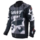 Jaqueta Leatt Moto 4.5 X-Flow - Preto Branco Camo