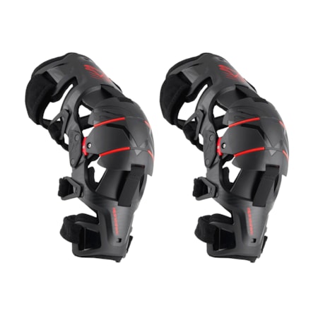 Segunda imagem do produto Joelheira Alpinestars RK 1 Plasma Brace - Preto Vermelho