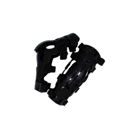 Segunda imagem do produto Joelheira Articulada AMX RX - Preto