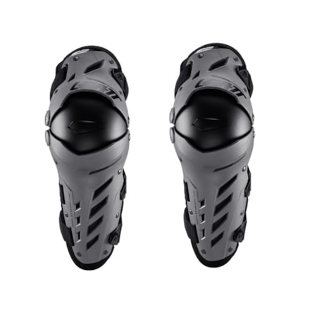 Joelheira Leatt Dual Axis - Cinza