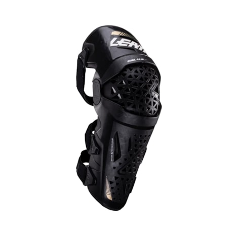 Segunda imagem do produto Joelheira Leatt Dual Axix Pro Preto