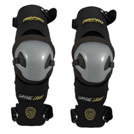 Joelheira MR PRO Classic Light Cinza