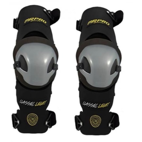 Joelheira MR PRO Classic Light Cinza