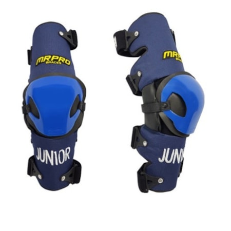 Joelheira Mr Pro Junior - Azul