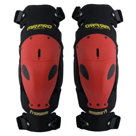 Joelheira MR PRO Premium - Vermelho