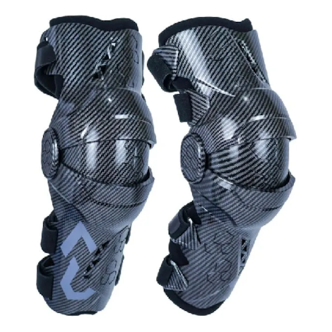 Joelheira Red Dragon Kore Preto Carbono