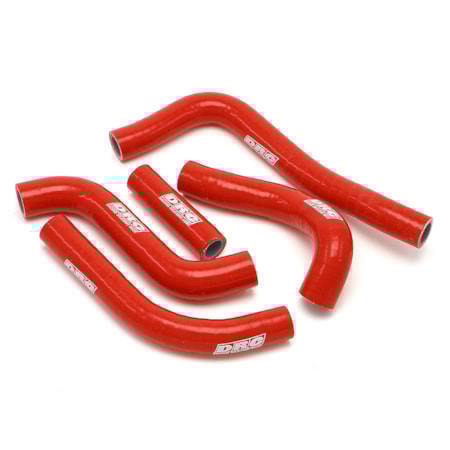 Kit de Mangueira Radiador DRC CRF 450R 17/20 CRF 450RX 20  - Vermelho