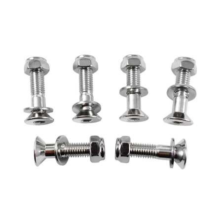 Kit de Parafuso C/ Porca JDR M8 25MM