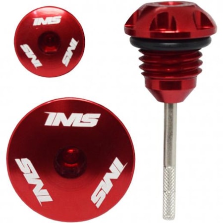 Kit de Tampa do Oleo e Vareta IMS CRF 250F - Vermelho