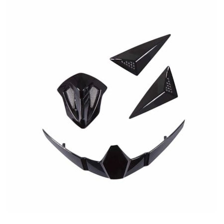 Kit de Ventilação e Biqueira MX-917 - Preto