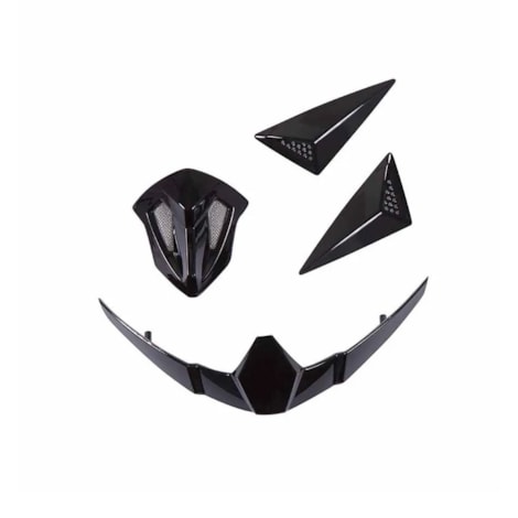 Kit de Ventilação e Biqueira MX-917 - Preto