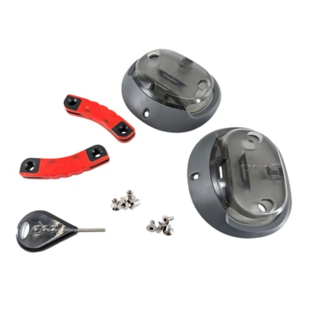 Kit Dobradiça Joelheira Pod 3.0 - Preto