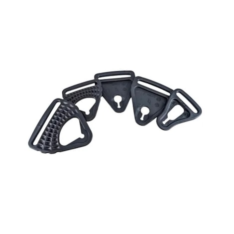 Kit Engate Joelheira Pod 3.0 Strap Clip Loop Set - Preto