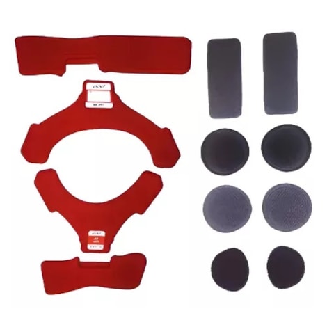 Kit Forro Joelheira Pod K4 - Vermelho