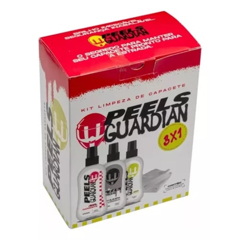 Kit Limpeza de Capacetee Peels Guardian 3x1