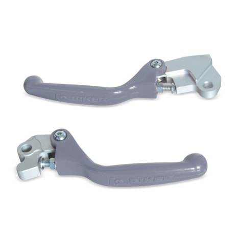 Segunda imagem do produto Kit Manete Retrátil Biker GP-6 Yamaha TTR230 - Cinza