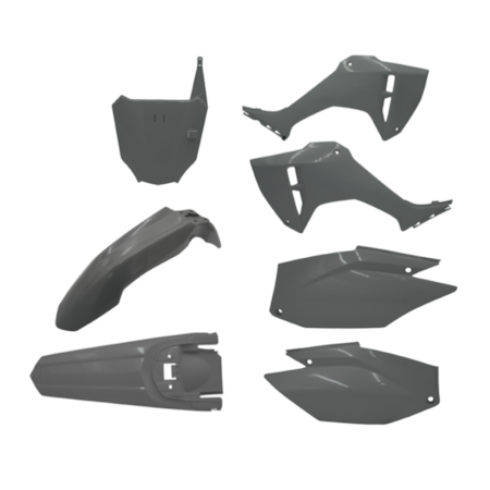 Kit Plástico AMX C/ Number CRF 300F - Cinza