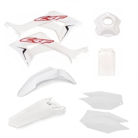 Kit Plástico AMX CRF 250F - Branco