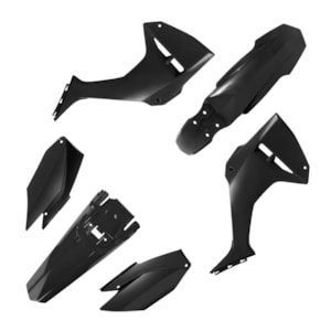 Kit Plástico Biker MY26 CRF 250F/ CRF 300F Preto