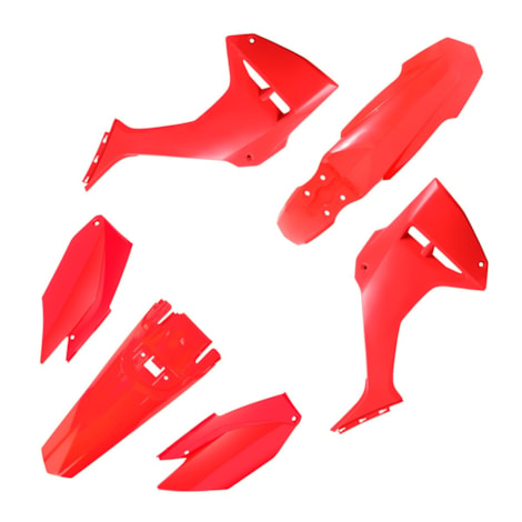 Kit Plástico Biker MY26 CRF 250F/ CRF 300F Vermelho