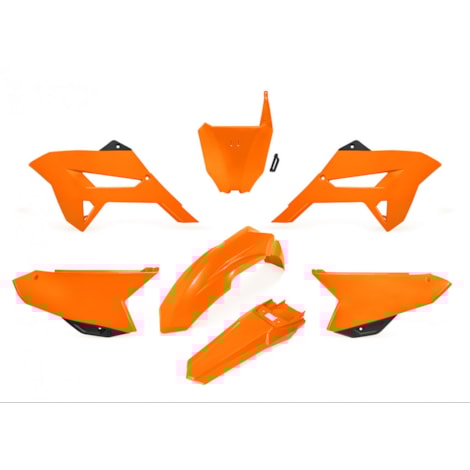 Kit Plástico Biker R1de CRF 230 08/18 - Laranja