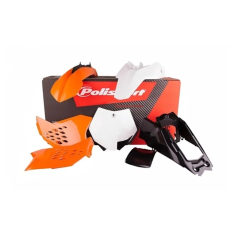 Kit Plástico Polisport KTM SX 65 09/11 - Laranja