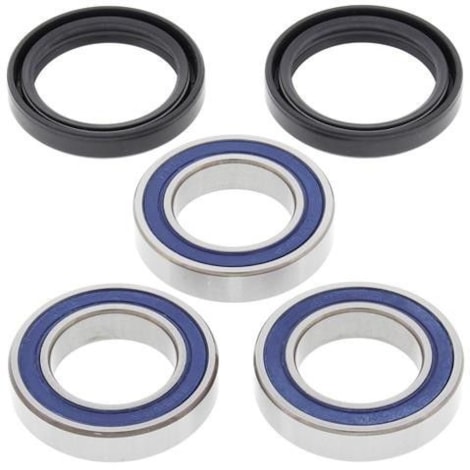 Kit Rolamento de Roda Traseira BR Parts CRF 250 04/18 CRF 450 02/18 CRFX 250/450 05/17 CR 125/250 00/07 RMZ 250 07/17