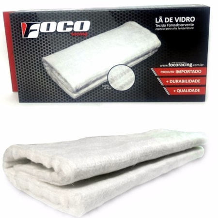 Lã de Vidro Foco Racing 330x550x15MM Super