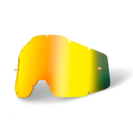 Lente 100% Anti Embaçante Espelhada - Dourado