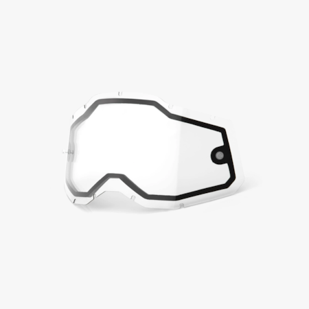 Segunda imagem do produto Lente 100% Dupla Transparente - RC2/AC2/ST2