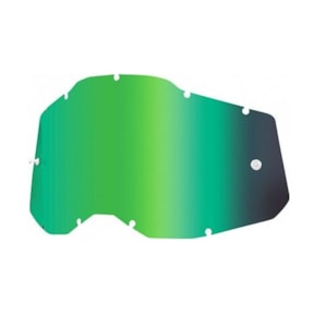 Lente 100% Verde Espelhada RC2/AC2/ST2