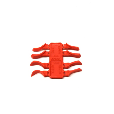 Segunda imagem do produto Limitador de Ligamento de Joelheira Pod K300 K700 K4 - Vermelho