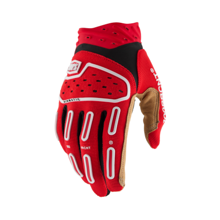 Luva 100% Airmatic 2 Vermelho Preto