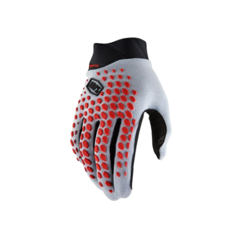 Luva 100% Geomatic Cinza Vermelho