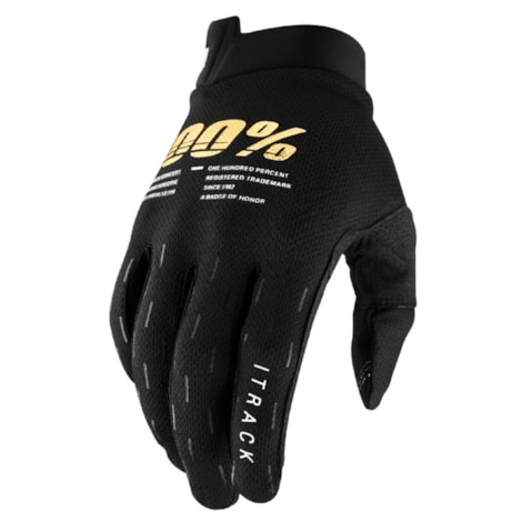 Luva 100% iTrack 21 - Preto Chumbo