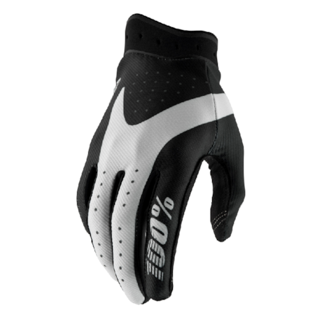 Luva 100% Itrack 26 Infantil Preto Branco