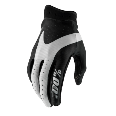 Luva 100% Itrack 26 Preto Branco