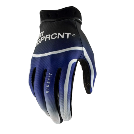 Luva 100% Ridefit 26 Azul
