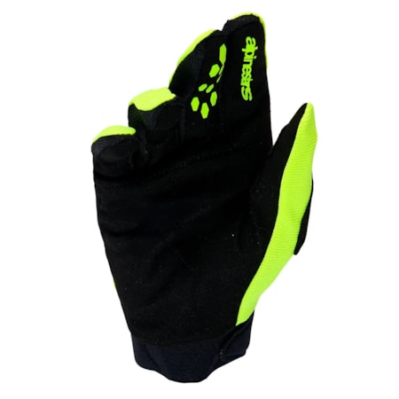 Segunda imagem do produto Luva Alpinestars Full Bore V2 Amarelo Flúor Preto