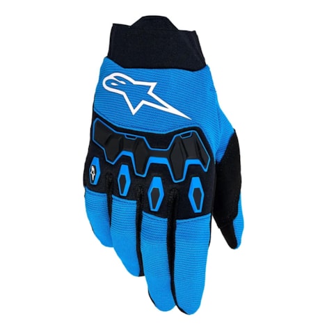 Luva Alpinestars Full Bore V2 Azul Preto