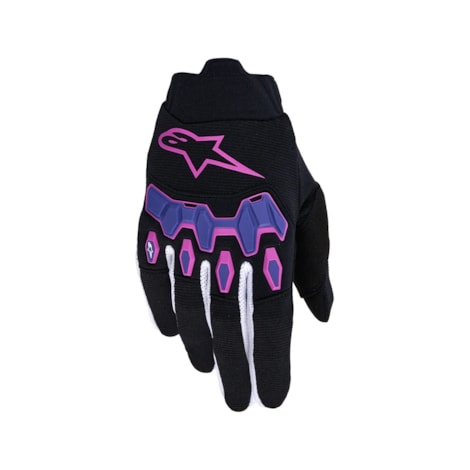 Luva Alpinestars Full Bore V2 Roxo Preto