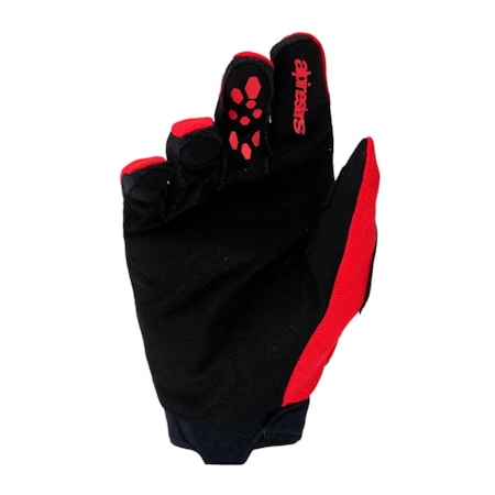 Segunda imagem do produto Luva Alpinestars Full Bore V2 Vermelho Preto