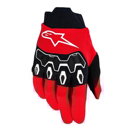 Luva Alpinestars Full Bore V2 Vermelho Preto