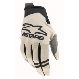 Segunda imagem do produto Luva Alpinestars Radar 21 - Areia Preto