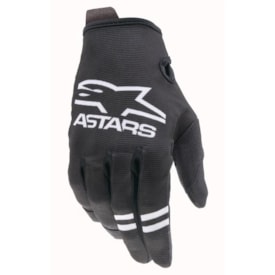 Segunda imagem do produto Luva Alpinestars Radar 21 - Preto Branco