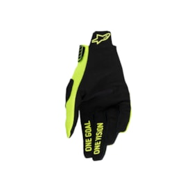 Luva Alpinestars Radar Pro 25 - Amarelo Flúor