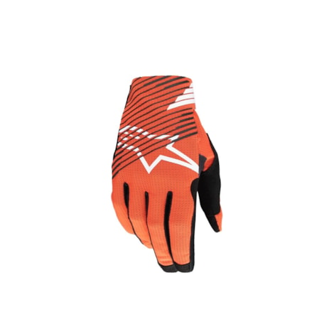 Luva Alpinestars Radar Pro 25 - Laranja Hot