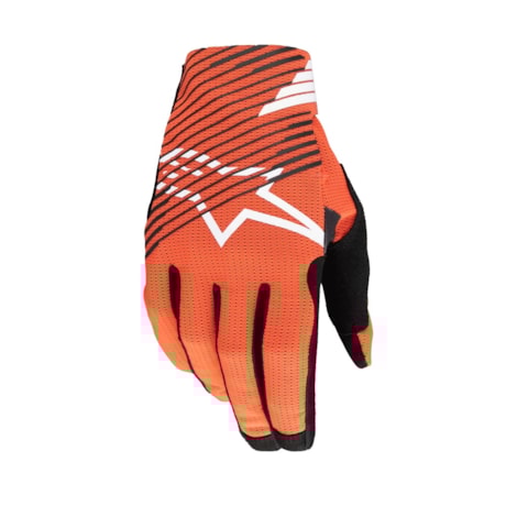 Luva Alpinestars Radar Pro Laranja Hot
