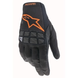 Segunda imagem do produto Luva Alpinestars Recefend 21 - Preto Laranja