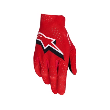 Luva Alpinestars Supertech MX Vermelho Preto Branco